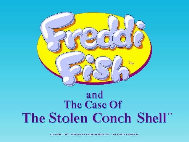 Freddi Fish 3: The Case of the Stolen Conch Shell title screen image #1 