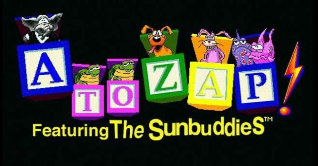 A to Zap! Featuring the Sunbuddies title screen image #1 