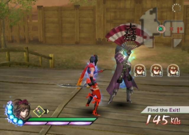 Samurai Warriors 3  in-game screen image #2 
