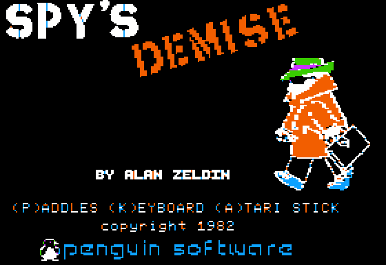 Spy's Demise title screen image #1 