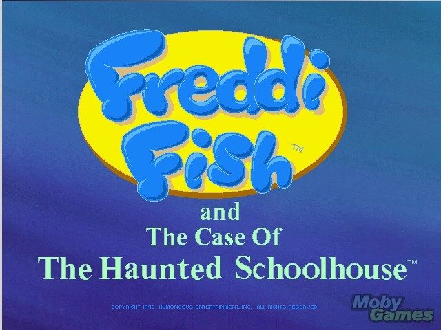 Freddi Fish 2: The Case of the Haunted Schoolhouse title screen image #1 