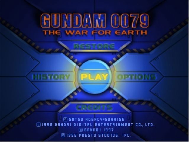 Gundam 0079: The War for Earth title screen image #1 