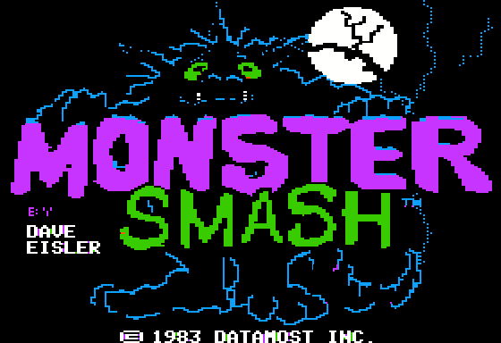 Monster Smash  title screen image #1 