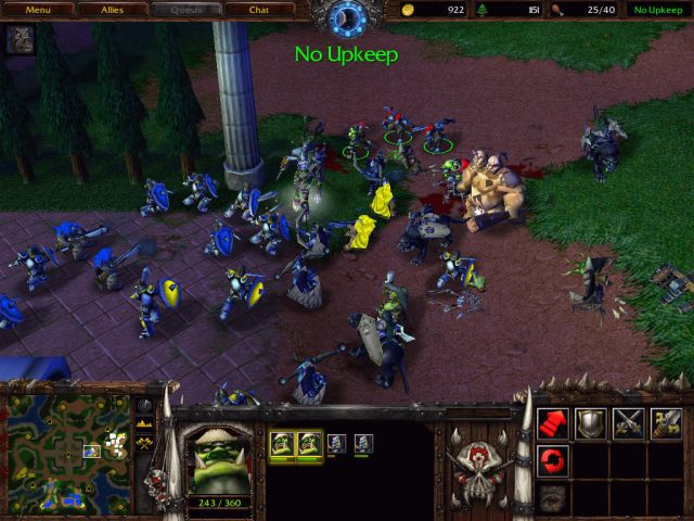 Warcraft III: Reign of Chaos  in-game screen image #1 