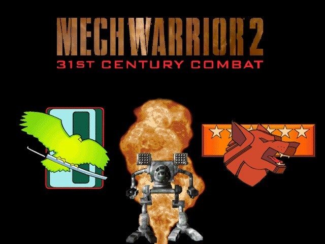 MechWarrior 2  title screen image #1 