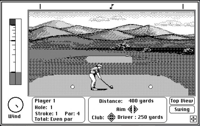 Jack Nicklaus' Greatest 18 Holes of Major Championship Golf in-game screen image #1 