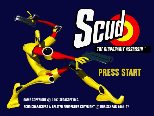 Scud: The Disposable Assassin  title screen image #1 