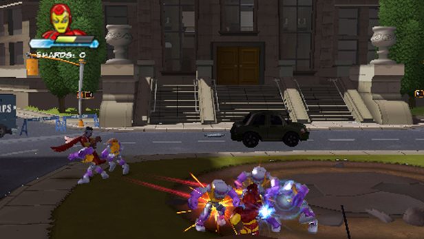 Marvel Super Hero Squad in-game screen image #1 