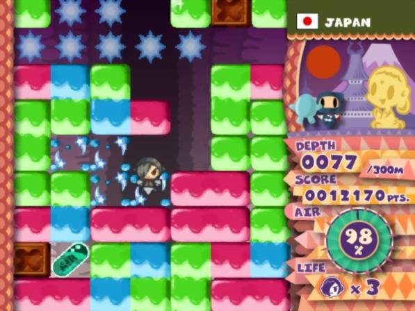 Mr. Driller W in-game screen image #1 