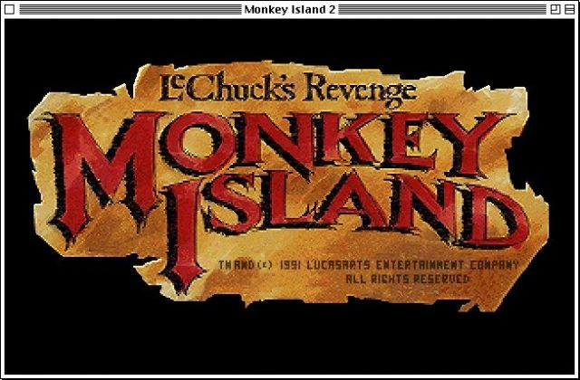 Monkey Island 2: LeChuck's Revenge title screen image #1 