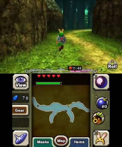 The Legend of Zelda: Majora's Mask 3D  in-game screen image #2 