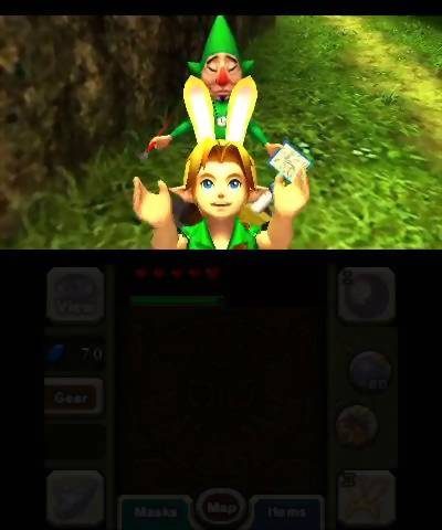 The Legend of Zelda: Majora's Mask 3D  in-game screen image #1 