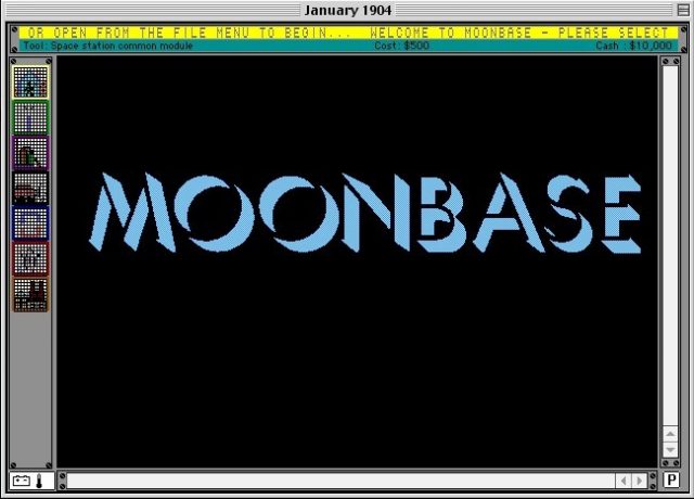 Moonbase title screen image #1 