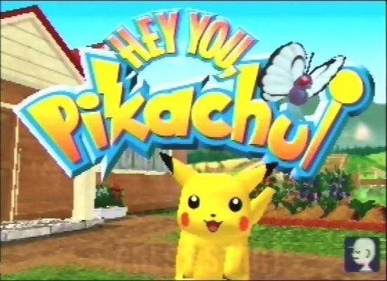 Hey You, Pikachu!  title screen image #1 