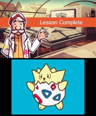Pokémon Art Academy in-game screen image #1 