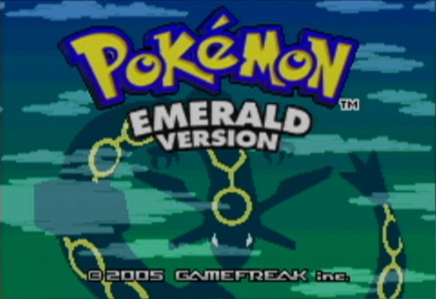 Pokémon Emerald Version  title screen image #1 