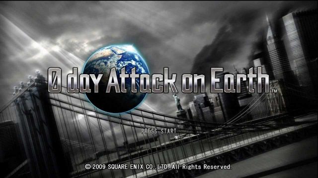 0 day Attack on Earth title screen image #1 