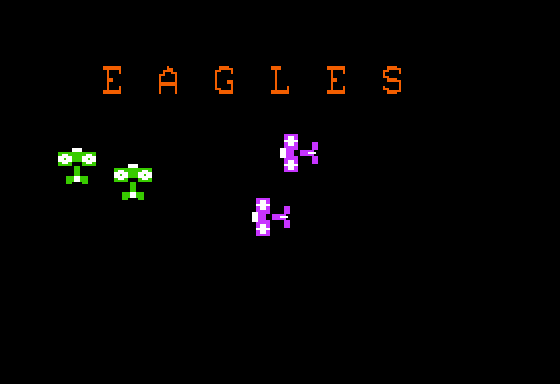 Eagles title screen image #1 