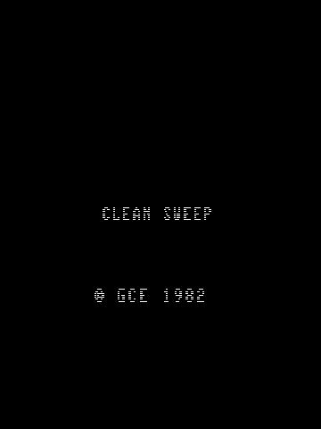 Clean Sweep  title screen image #1 