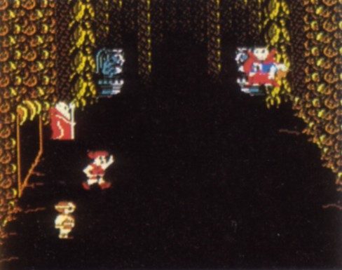 Secret of Mana  in-game screen image #2 Promotional image from the FDS/NES version of &quot;Seiken Densetsu: Emergence of Excalibur&quot;.