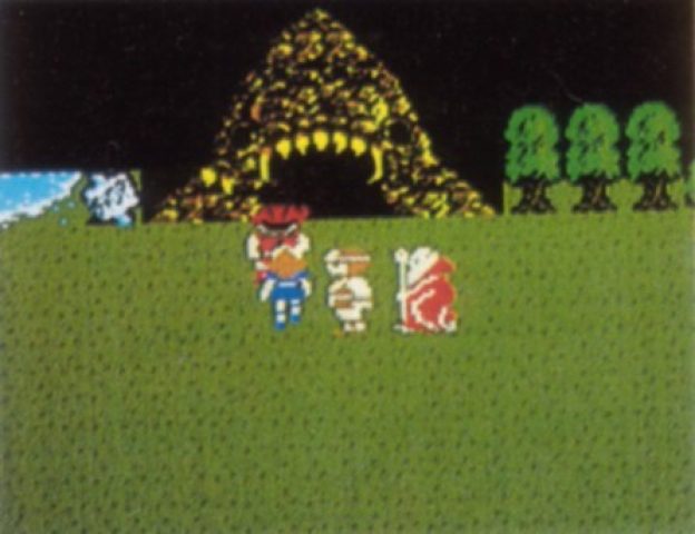 Secret of Mana  in-game screen image #1 Promotional image from the FDS/NES version of &quot;Seiken Densetsu: Emergence of Excalibur&quot;.
