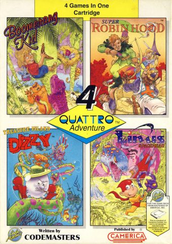 4-in-1 Quattro Adventure  package image #1 