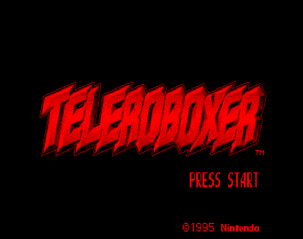 Teleroboxer  title screen image #1 