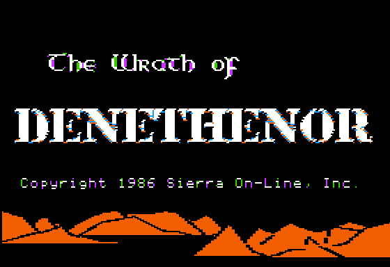 The Wrath of Denethenor title screen image #1 