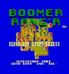 Boomer Rang'r  title screen image #1 