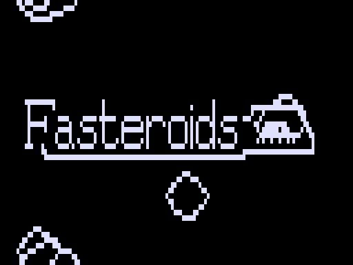 Asteroid  title screen image #1 