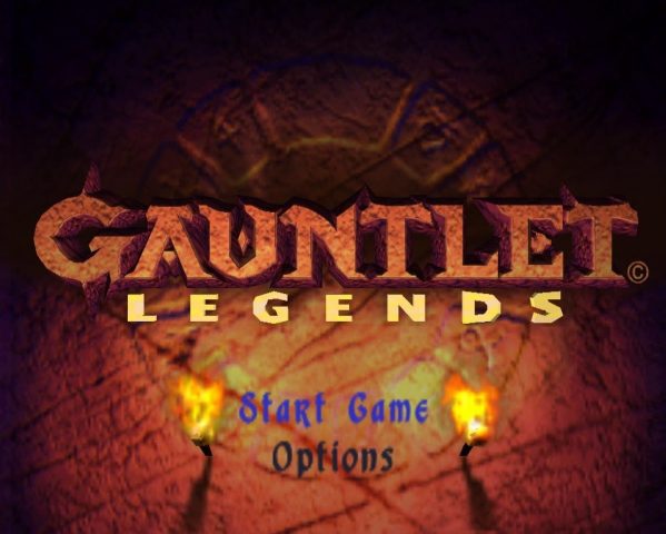 Gauntlet Legends  title screen image #1 