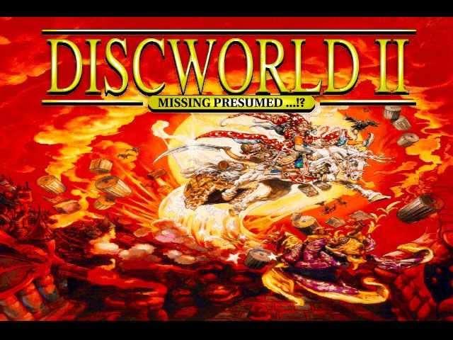 Discworld II: Missing Presumed...!?  title screen image #1 