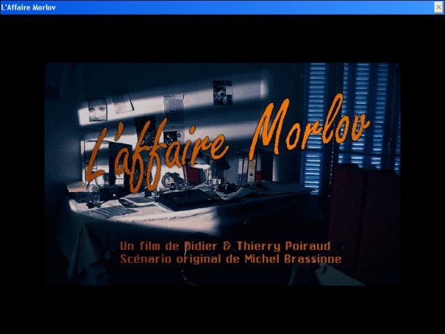 L'Affaire Morlov title screen image #1 
