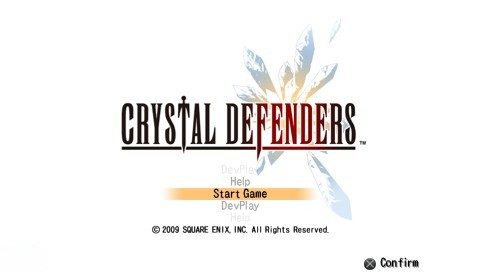 Crystal Defenders title screen image #1 