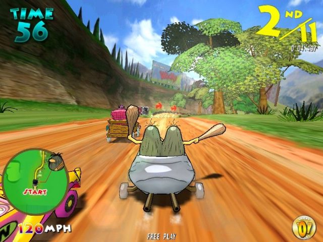 Wacky Races in-game screen image #1 