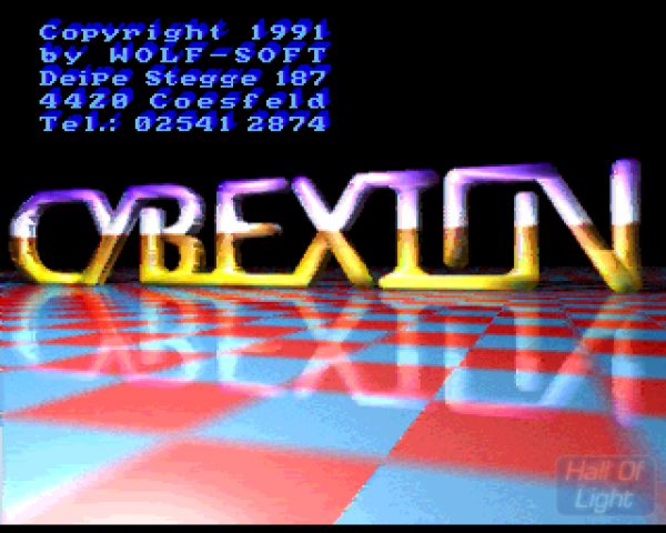 Cybexion title screen image #1 