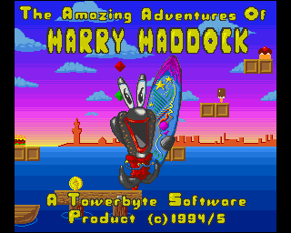 The Amazing Adventures of Harry Haddock title screen image #1 
