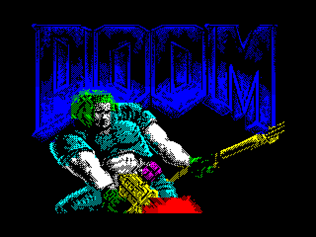 Doom title screen image #1 