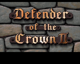 Defender of the Crown II  title screen image #1 