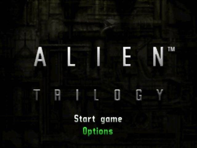 Alien Trilogy title screen image #1 