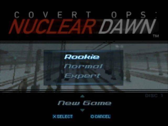 Covert Ops: Nuclear Dawn  title screen image #1 