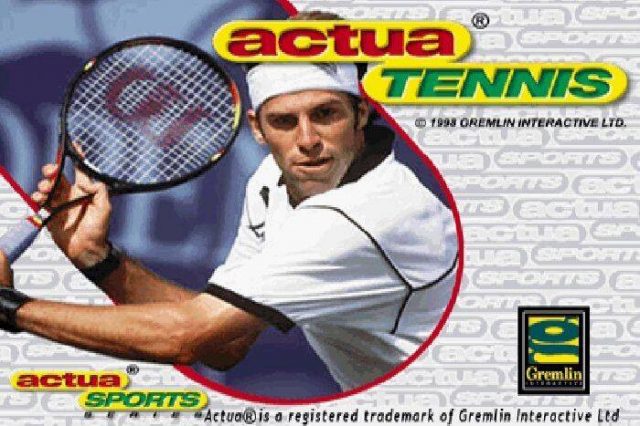 Actua Tennis title screen image #1 