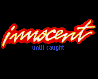 Innocent Until Caught title screen image #1 