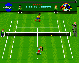Super Tennis Champs in-game screen image #1 