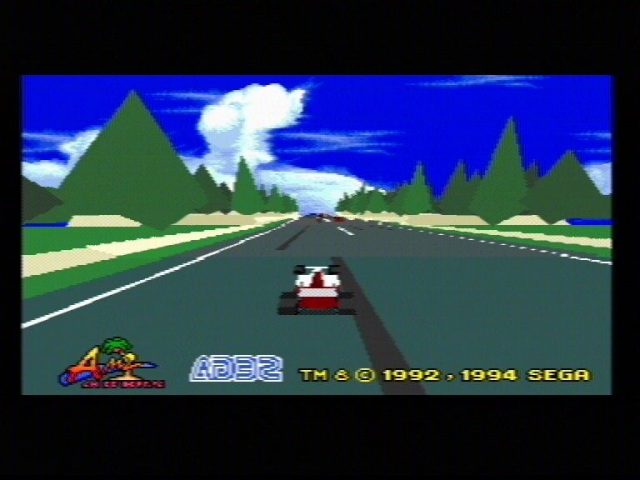 Virtua Racing title screen image #1 
