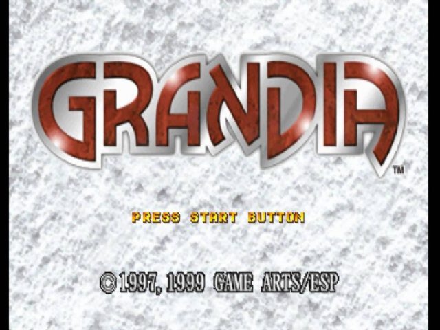 Grandia title screen image #1 