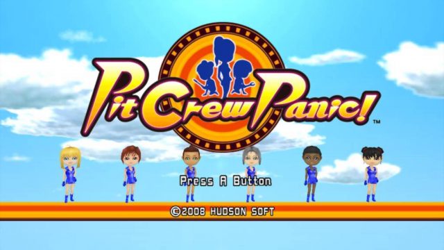Pit Crew Panic! title screen image #1 