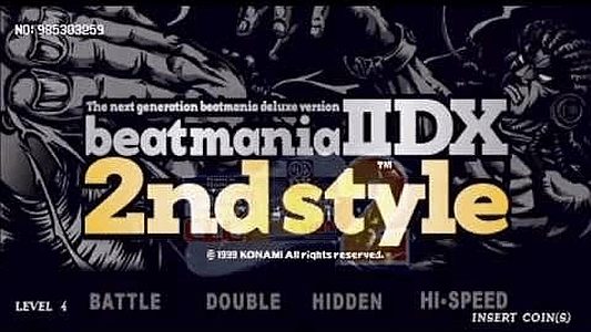 Beatmania IIDX: 2nd Style title screen image #1 