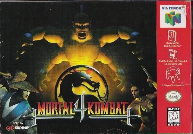 Mortal Kombat 4  package image #1 