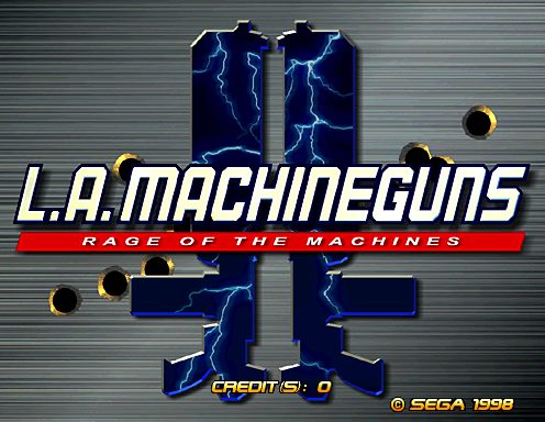 L.A. Machineguns title screen image #1 